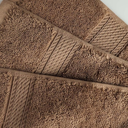 SUPERIOR Egyptian Cotton Pile Heavyweight Bath Sheet, 2 Piece Set, Latte | Highly Absorbent, Ultra Soft Luxury 800 GSM Towel Set for Bathroom, Shower, Hotel Essentials Oversize Plush Madeline Towels
