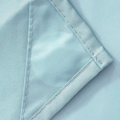 N&Y HOME Fabric Shower Curtain or Liner - Light Blue Shower Curtain for Bathroom with Hotel Quality, Machine Washable - Blue Fog, 72x72