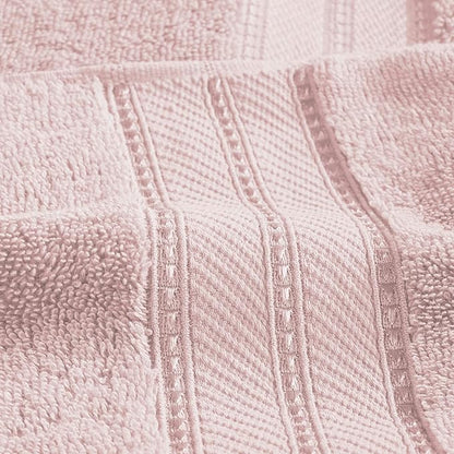 Modern Threads 4-Pack SpunLoft Bath Sheet Blush 35x66