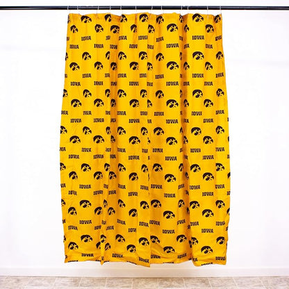 Everything Comfy Iowa Hawkeyes Bright and Colorful Shower Curtain Cover