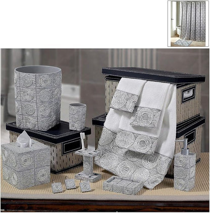 Avanti Linens 19332WHT Galaxy Hand Towel, White