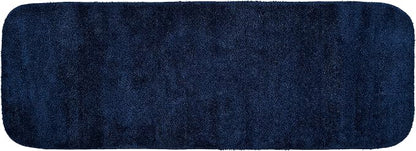 Garland Rug Traditional Bath Rug, 22-Inch by 60-Inch, Navy