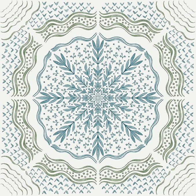 FloorPops Charleston Peel and Stick Floor Tiles, FP6467