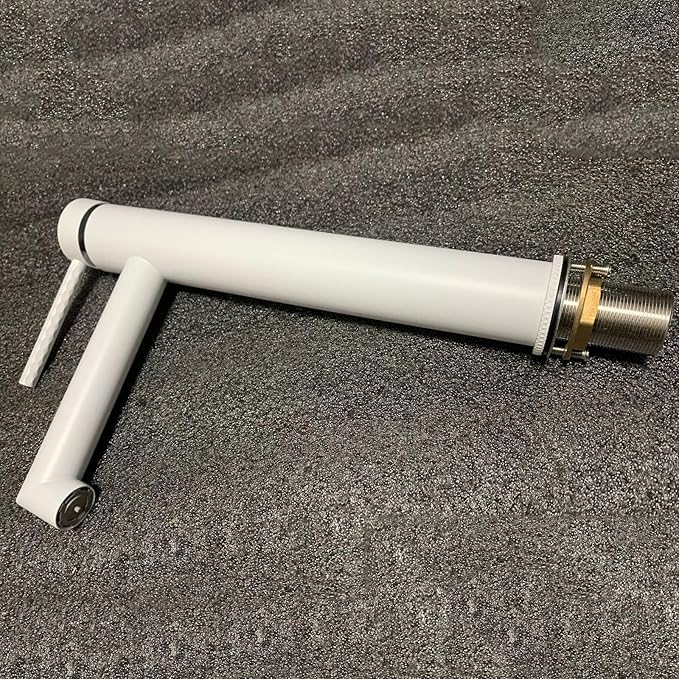 Single Handle Bathroom Faucet 1 Hole Faucet for Bathroom Sink Hot and Cold Water Chrome