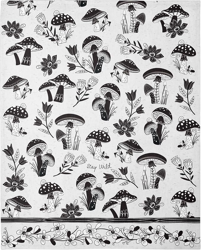 Karma Boho Tea Towels - Mushroom