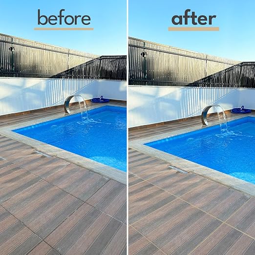 Premixed Patio Grout - Paver and Stone Joint Filler (14oz/400g) | Acrylic sanded formula, multiple shades including red and blue, bathroom shower kitchen tile, water-resistant, 44 sq ft