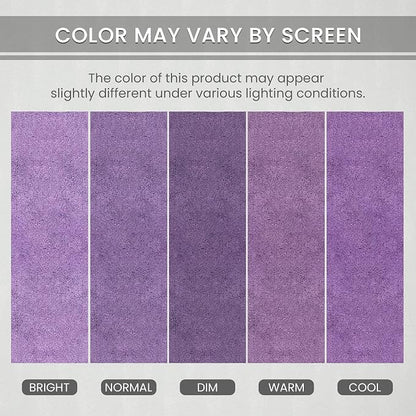 Home Weavers Allure Collection 100% Cotton Tufted Bathroom Rug, Soft and Absorbent Bath Rugs, Non-Slip Bath Carpet, Machine Wash Dry Bath Mats for Bathroom Floor, 24"x40" Bath Rug, Purple