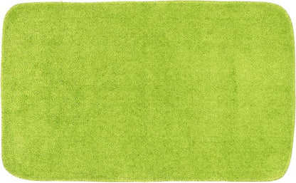 Garland Rug Traditional Nylon Washable Lime-Aid 30" X 50" Bath Rug - Soft, Absorbent, and Stylish for Your Bathroom