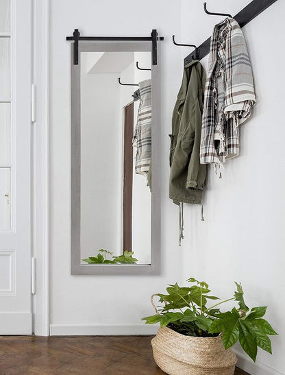 Kate and Laurel Cates Farmhouse Wall Mirror