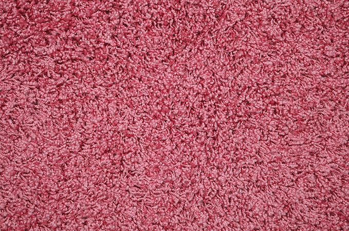 Garland Rug Jazz Nylon Washable 22 in. x 60 in. Pink Bath Rug Soft, Absorbent, and Stylish for Your Bathroom