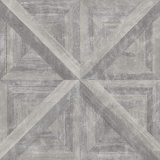 FloorPops FP3295 Townhouse Peel & Stick Floor Tiles, Grey