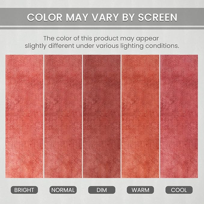 Home Weavers Allure Collection s U Shaped,Extra Thick, Non-Slip Contour Mat for Bathroom,100% Cotton Soft, Absorbent Water, Machine Washable, 20 Inch U Shaped Rug, Coral