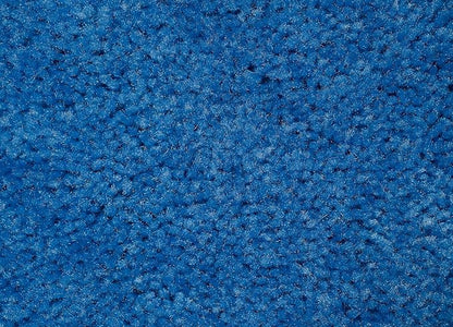 Garland Rug Traditional Nylon Washable Electric Blue 30" X 50" Bath Rug - Soft, Absorbent, and Stylish for Your Bathroom