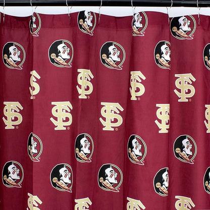 Everything Comfy Florida State Seminoles Bright and Colorful Shower Curtain Cover 70" x 72"