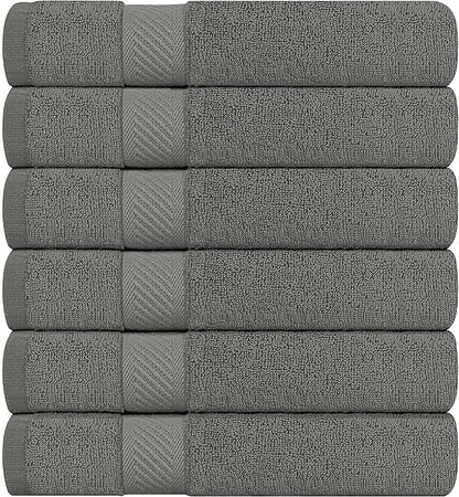 Utopia Towels 18 Pack Bath Towel Set (24 x 48 Inches), 500 GSM 100% Ring Spun Cotton Medium Lightweight and Highly Absorbent Quick Drying, Premium Towels for Hotel, Spa and Bathroom