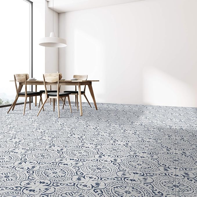MSI Indigo 8x8in Encaustic Glazed Porcelain Wall Floor Tile Flooring