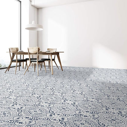 MSI Indigo 8x8in Encaustic Glazed Porcelain Wall Floor Tile Flooring