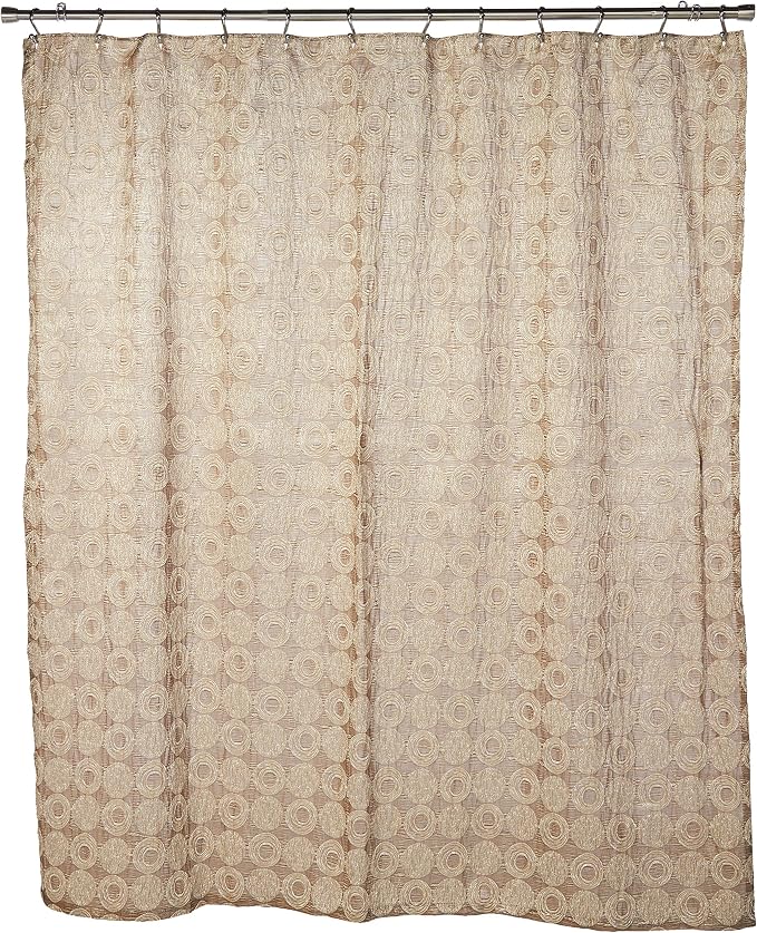 Avanti Linens - Fabric Shower Curtain, Guest Bathroom Essentials, Modern Home Decor (Galaxy Collection)