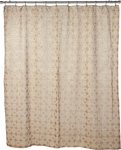 Avanti Linens - Fabric Shower Curtain, Guest Bathroom Essentials, Modern Home Decor (Galaxy Collection)