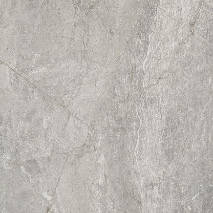 Daltile Perpetuo 24" X 24" Porcelain Marble Look Floor Tile in Polished Eternal Grey (4 pieces per carton) (15.20 sqft per carton)