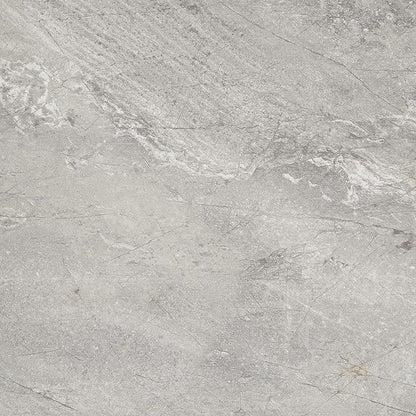 Daltile Perpetuo 24" X 24" Porcelain Marble Look Floor Tile in Polished Eternal Grey (4 pieces per carton) (15.20 sqft per carton)