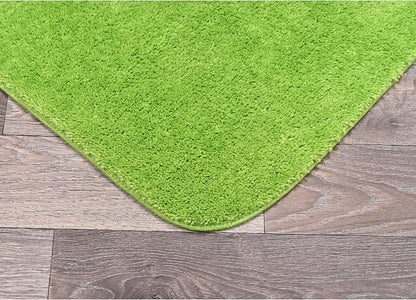 Garland Rug Traditional Nylon Washable Lime-Aid 2 Bath Rugs (21" X 34", 22" X 60") - Soft, Absorbent, and Stylish for Your Bathroom