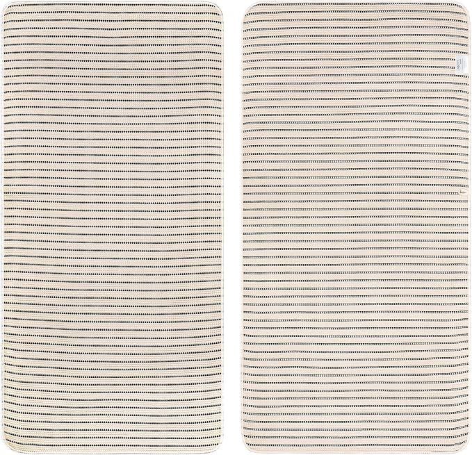 POLYTE 430 GSM Poly Blend Microfiber Quick Dry Waffle Bath Towel, 30x60 in | 4 Pack, Oversize, Lint Free, Body Towel