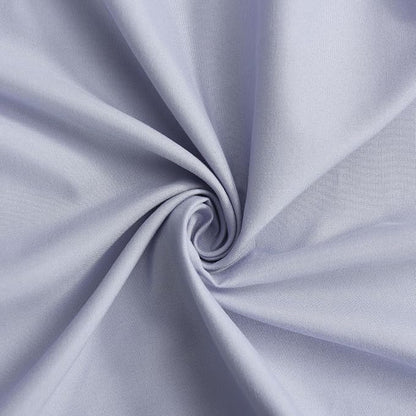 Homechoice Decor Fog Blue Ruffle Shower Curtain, Vintage Handcrafted Bow Tie Bath Curtain for Master Bathroom, Ruched Microfiber Bathroom Curtain with 12 Buttonholes, 72" W x 72" H (LQ-10)