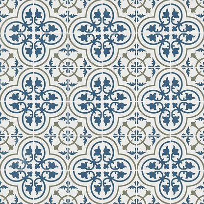MSI Zenzibar Encaustic Sample Matte Porcelain Wall Tile for Bathroom, Floor Tile and Kitchen Backsplash