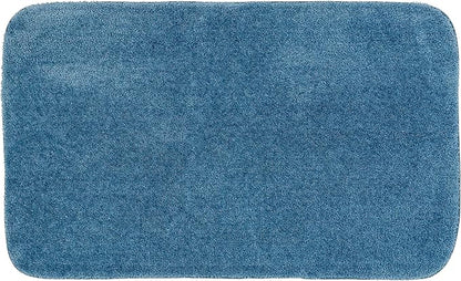 Garland Rug Traditional Bath Rug, 30-Inch by 50-Inch, Basin Blue