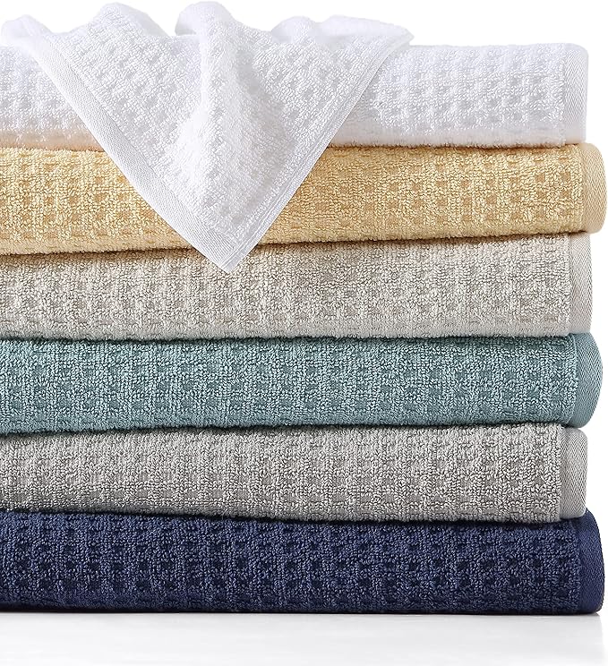 Tommy Bahama - Bath Towels, Highly Absorbent & Soft Bathroom Essentials, Low Linting & Fade Resistant, Oeko-Tex Certified (Northern Pacific Turquoise, 2-Piece)
