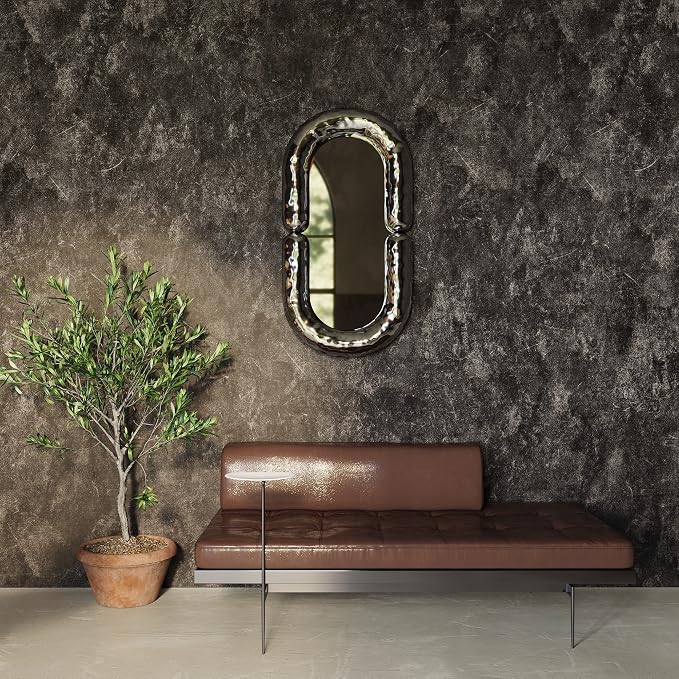 3yecao 48"×354" Big Roll Large Size Dark Brown Tan Grey Concrete Wallpaper Peel and Stick Waterproof Thick Charcoal Gray Concrete Contact Paper Vinyl Adhesive Taupe Cement Sticker for Bedroom Office